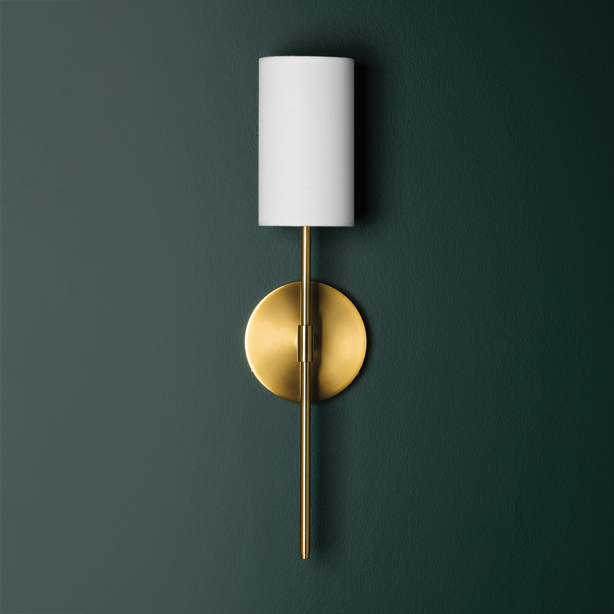 mitzi brass sconce