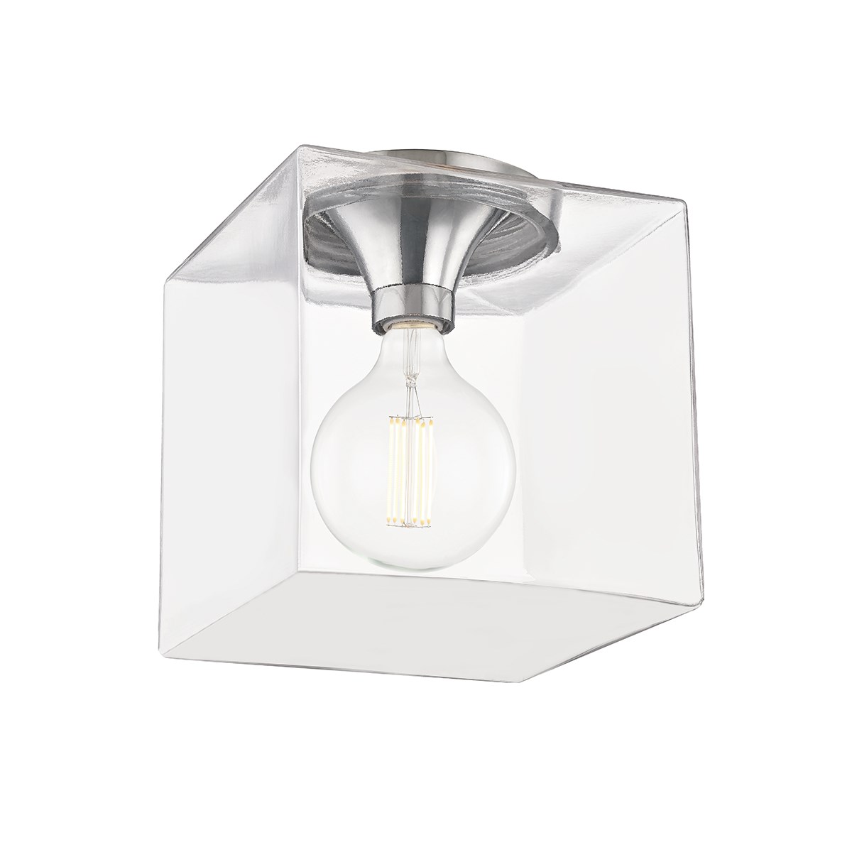 HDS H284501SQL-PN 1 LIGHT FLUSH MOUNT NEWSTOCK MAR 2019