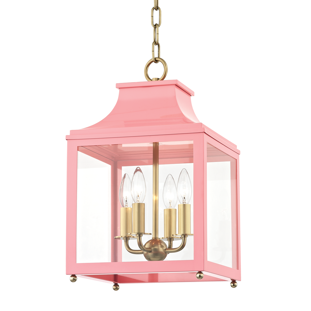 pink lantern lights