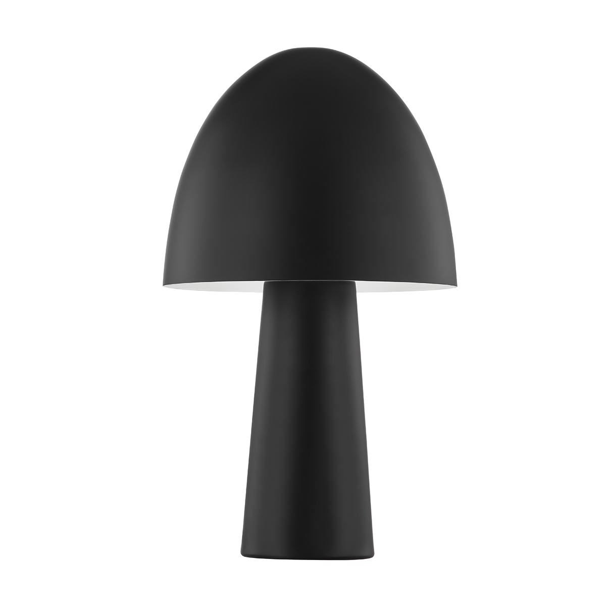 black mushroom lamp