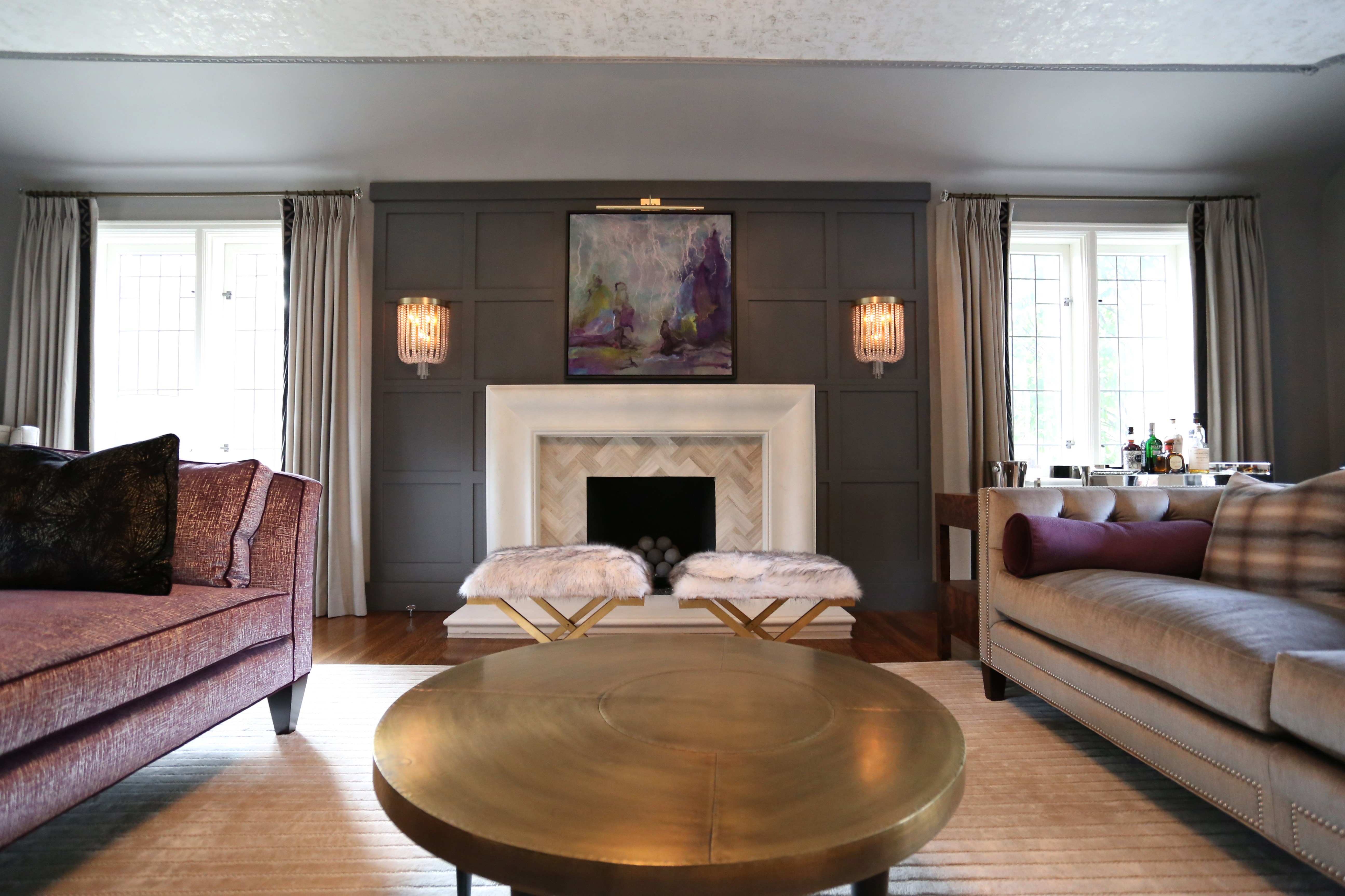 Hudson Valley Lighting Hudson Valley Lighting, Small Fireplace Mantel Lamps
