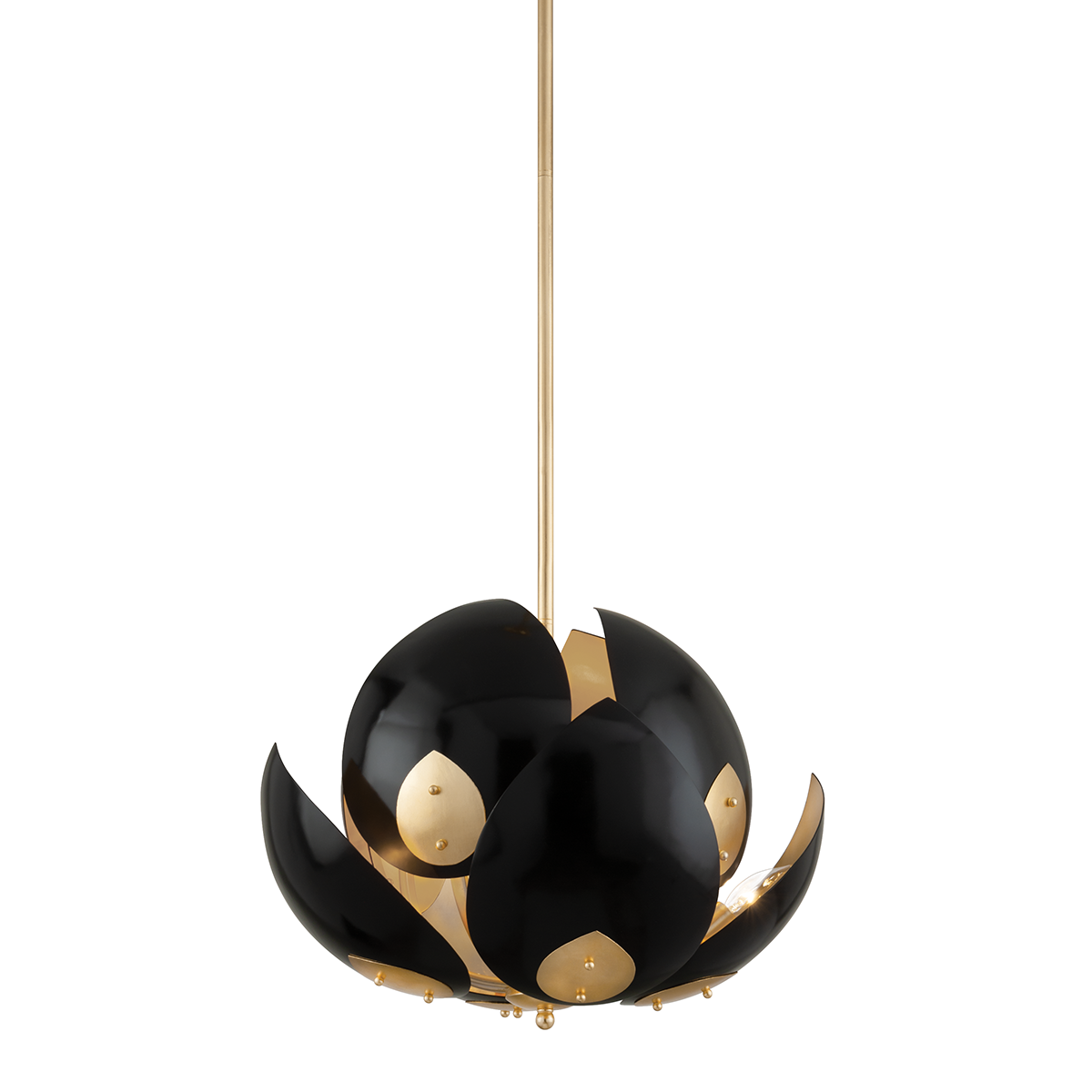 Lotus 5708 Gl Bk Hudson Valley Lighting Lotus 5708 Gl Bk Hudson Valley Lighting, Hudson Valley Lighting Lotus Chandelier